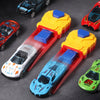 Toy Car Launcher Set Manual Racing Track