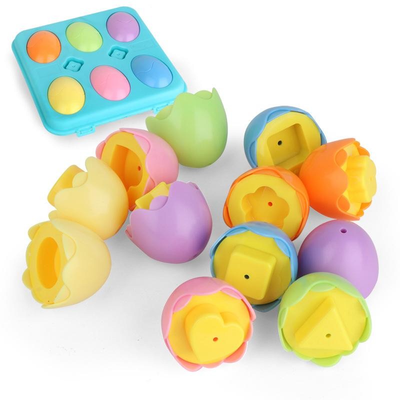 Educational Toys Shape Colour Matching Eggs