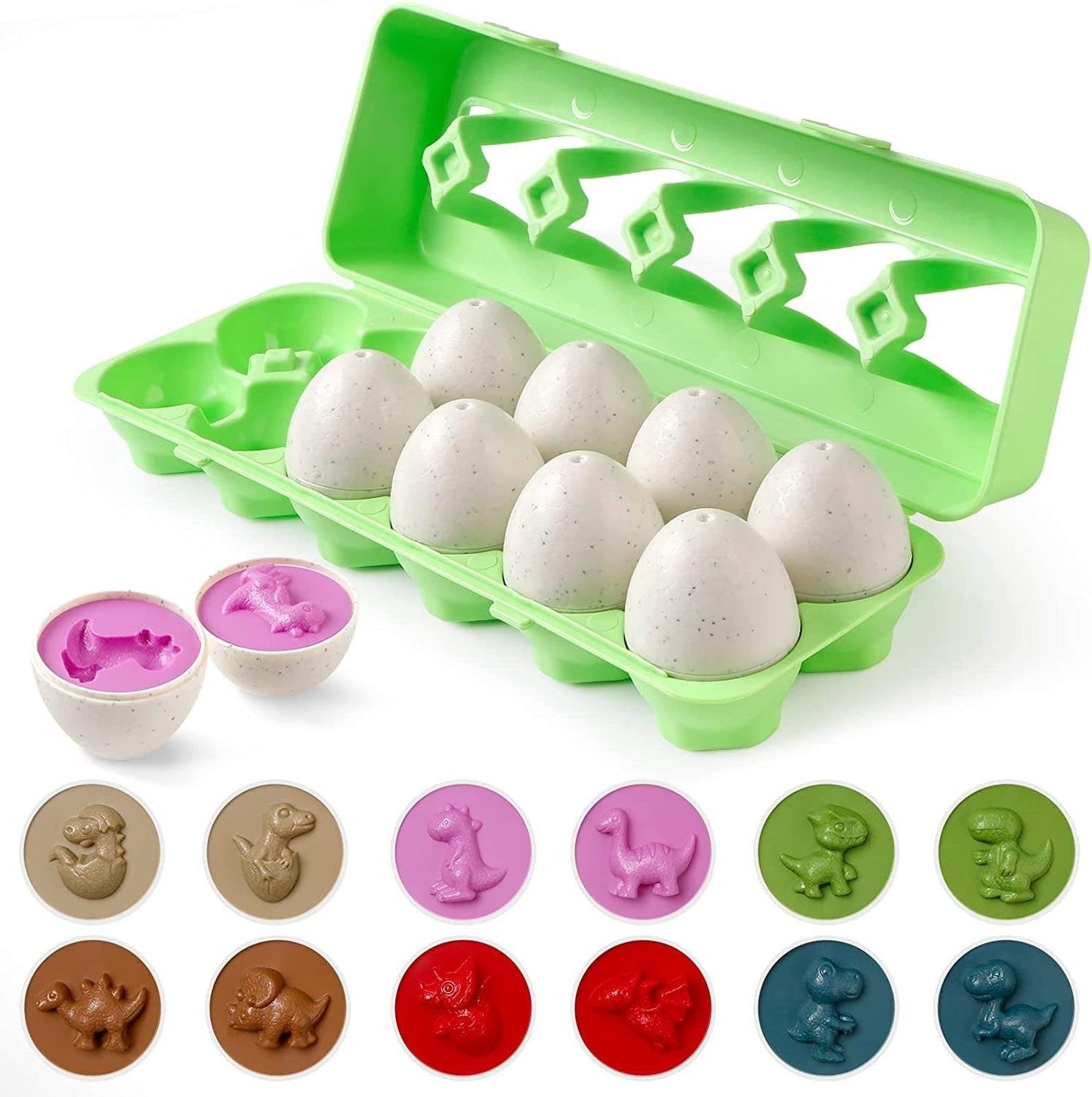 Educational Toys Shape Colour Matching Eggs