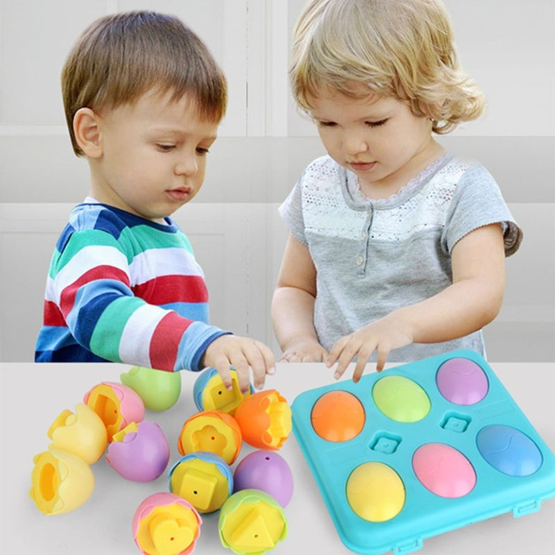 Educational Toys Shape Colour Matching Eggs