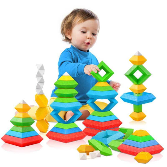 Baby Toys Educational Stacking Blocks Set