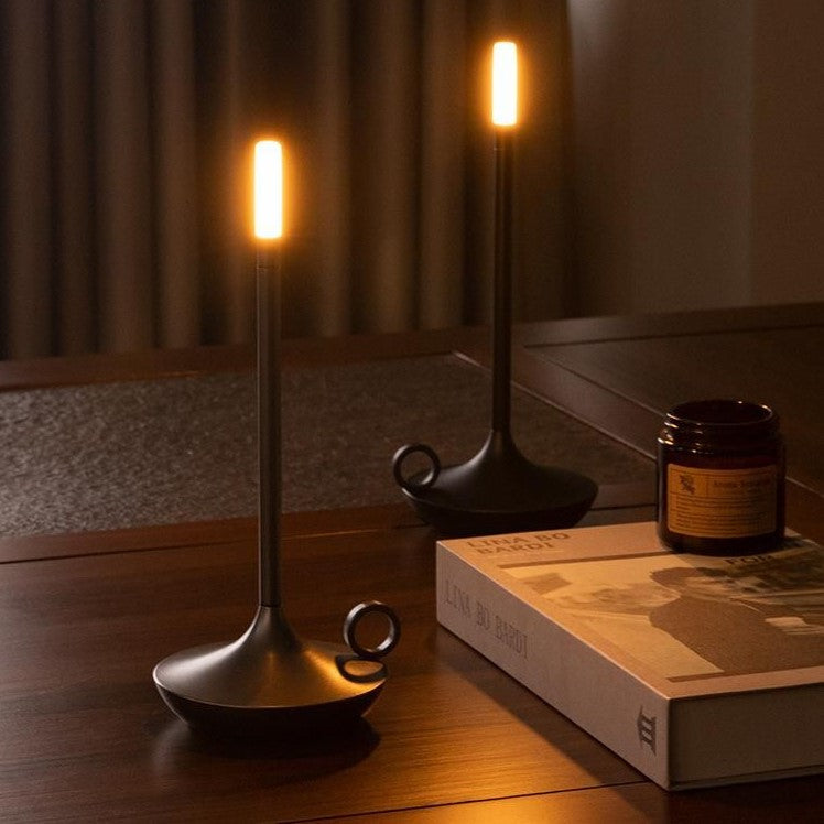 Table Lamp with Modern Dimmable LED Light