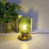 Table Lamp Modern Glass Shade Bedside Light