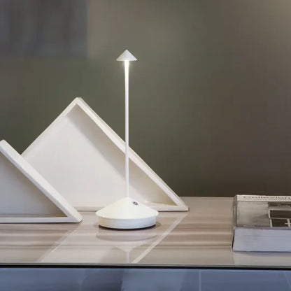 LED Table Lamp with Dimmable Aluminum Design