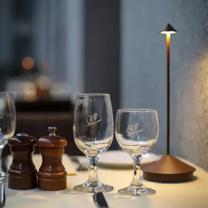 LED Table Lamp with Dimmable Aluminum Design