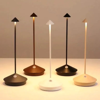 LED Table Lamp with Dimmable Aluminum Design