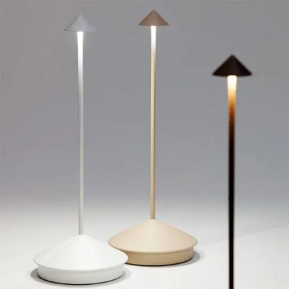 LED Table Lamp with Dimmable Aluminum Design