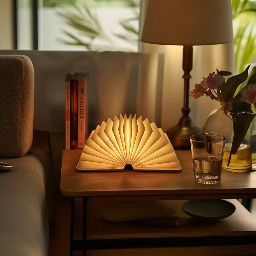 Table Lamp Foldable LED Book Light Design