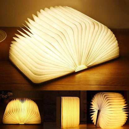 Table Lamp Foldable LED Book Light Design