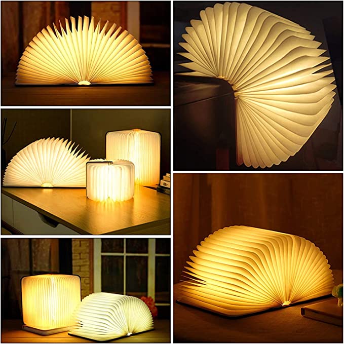 Table Lamp Foldable LED Book Light Design