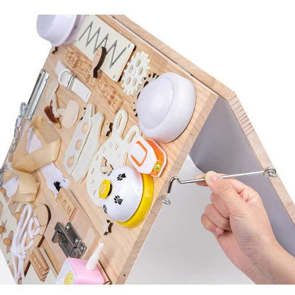 Wooden Montessori Learning Activity Board