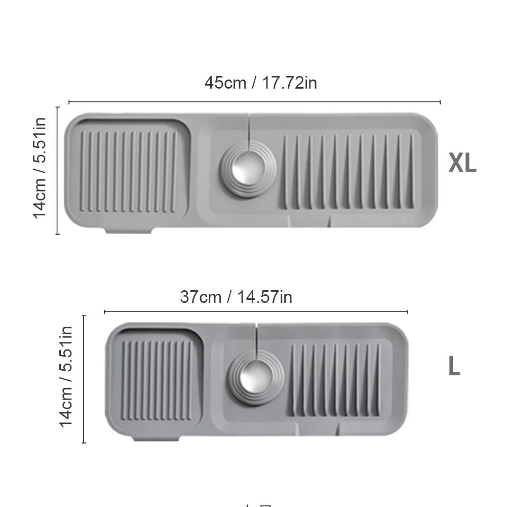 AquaShield Sink Splash Guard | Silicone Splash Guard For Kitchen Sink