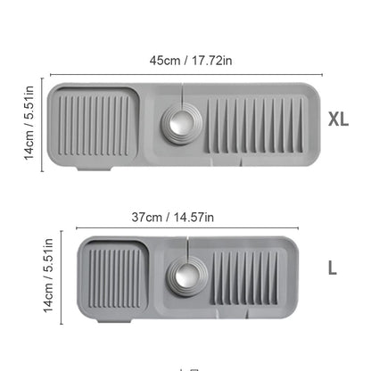 AquaShield Sink Splash Guard | Silicone Splash Guard For Kitchen Sink