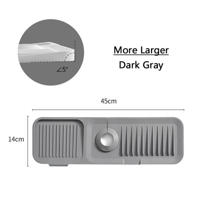 AquaShield Sink Splash Guard | Silicone Splash Guard For Kitchen Sink
