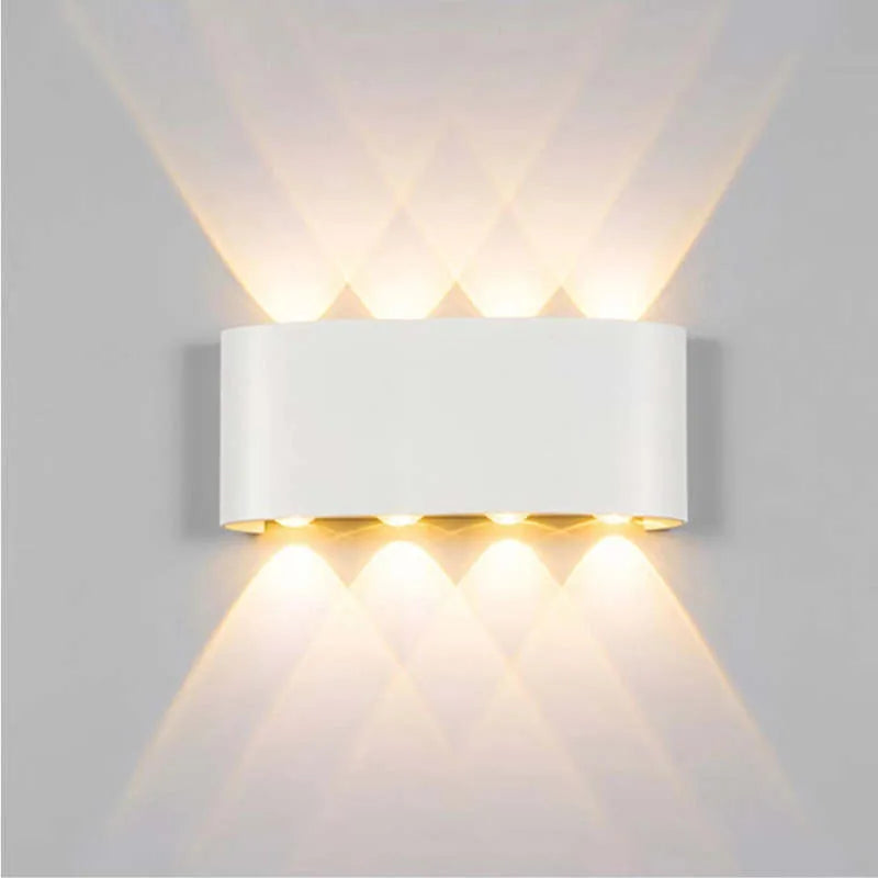 Wall Light Modern White LED Waterproof Lamp