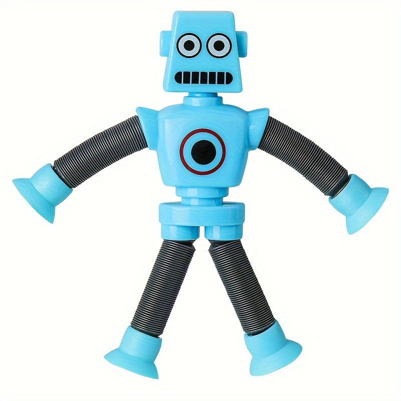 Kids Robot Suction Tube Sensory Toy