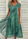 Yana | V Neck Midi Dress