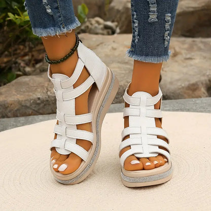 Eudora | Elegant Wedge Sandals