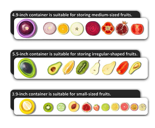 Fruit and Vegetable Storage Containers