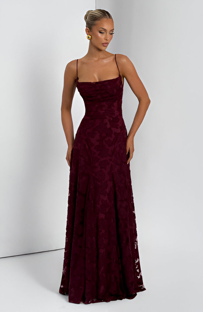 Franciszka | Lace Maxi Dress