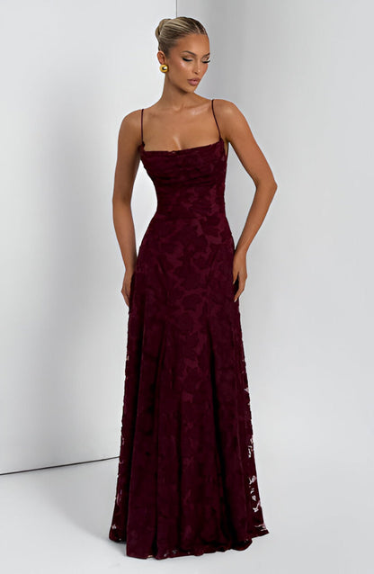 Franciszka | Lace Maxi Dress