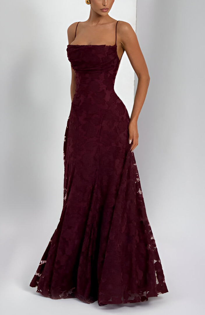 Franciszka™ | Elegant Lace Maxi Dress – The Perfect Choice for Special Occasions