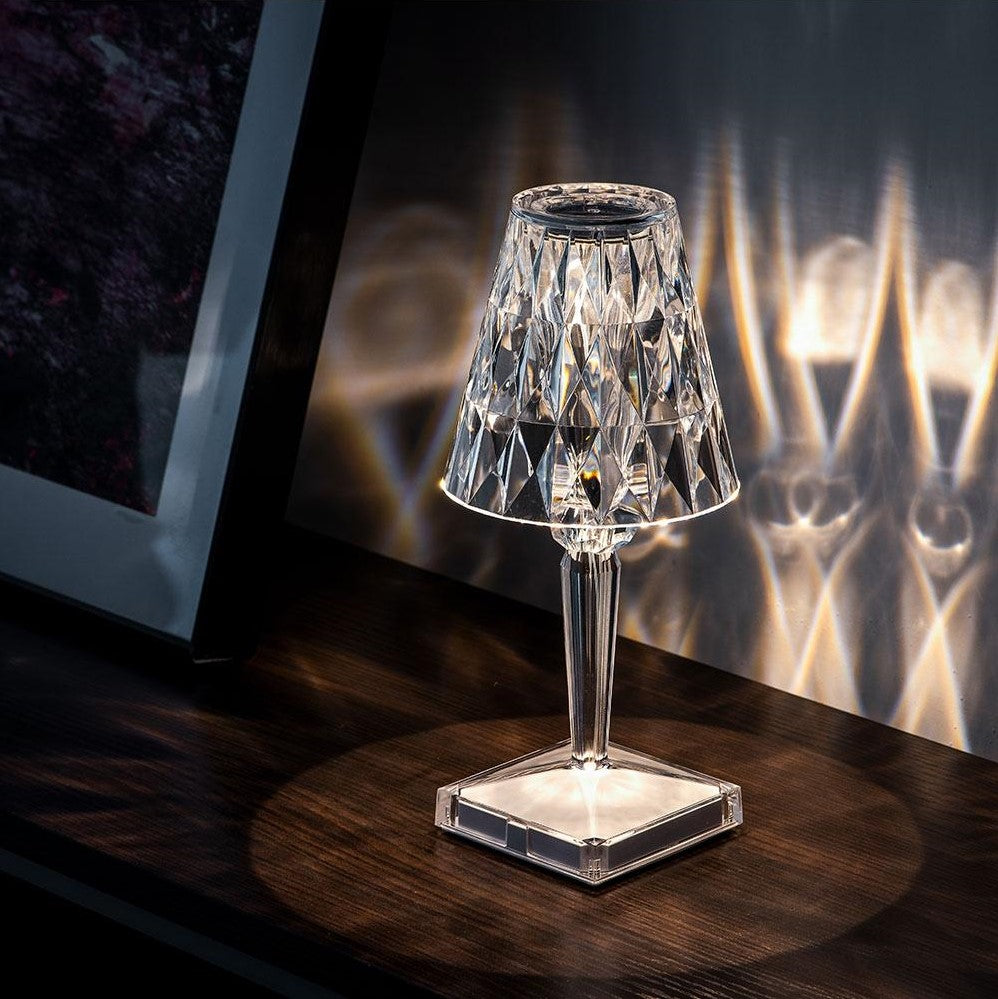 Crystal Effect LED Table Lamp