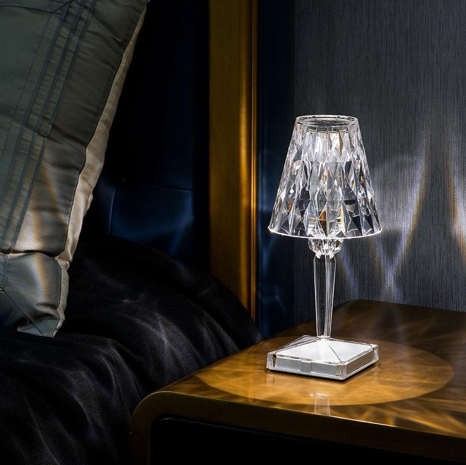 Crystal Effect LED Table Lamp