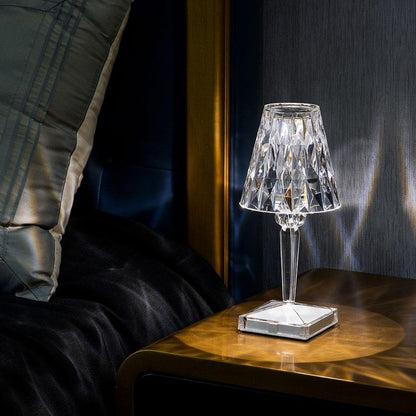 Crystal Effect LED Table Lamp