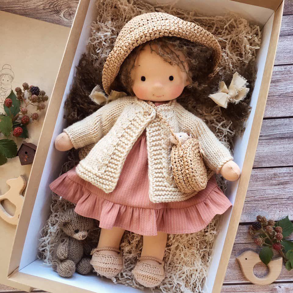 Doll Handmade Soft Plush Waldorf Toy