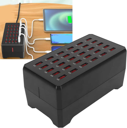 USB Multi-Port Desktop Charging Station