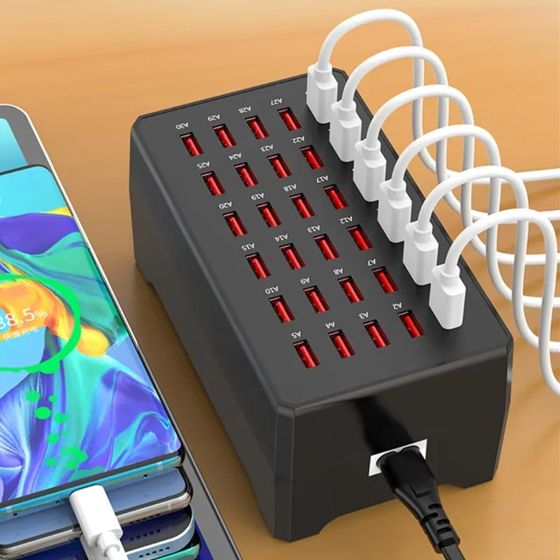USB Multi-Port Desktop Charging Station