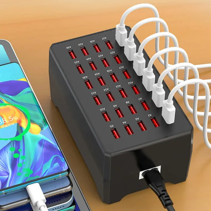 USB Multi-Port Desktop Charging Station