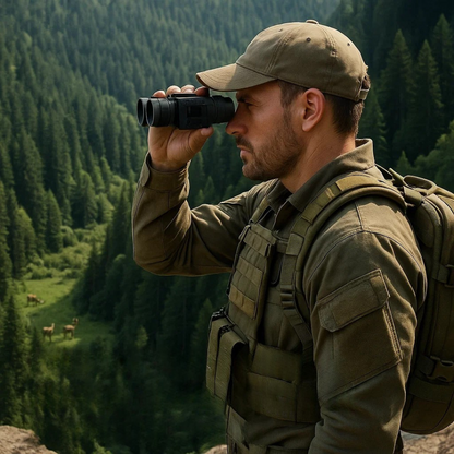 High Power Compact Travel Binoculars