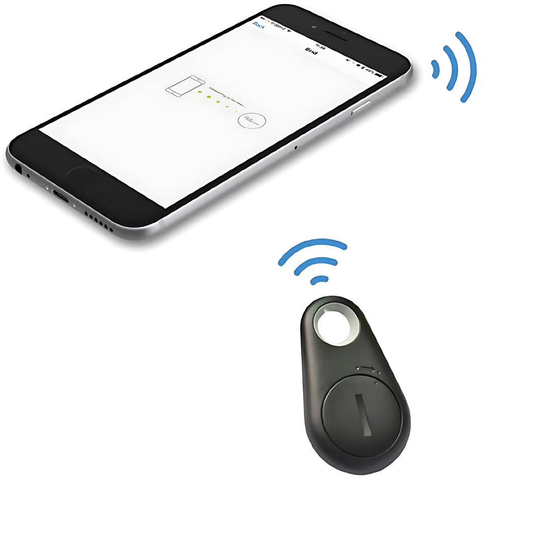 GPS Tracker Compact Rubber Key Finder
