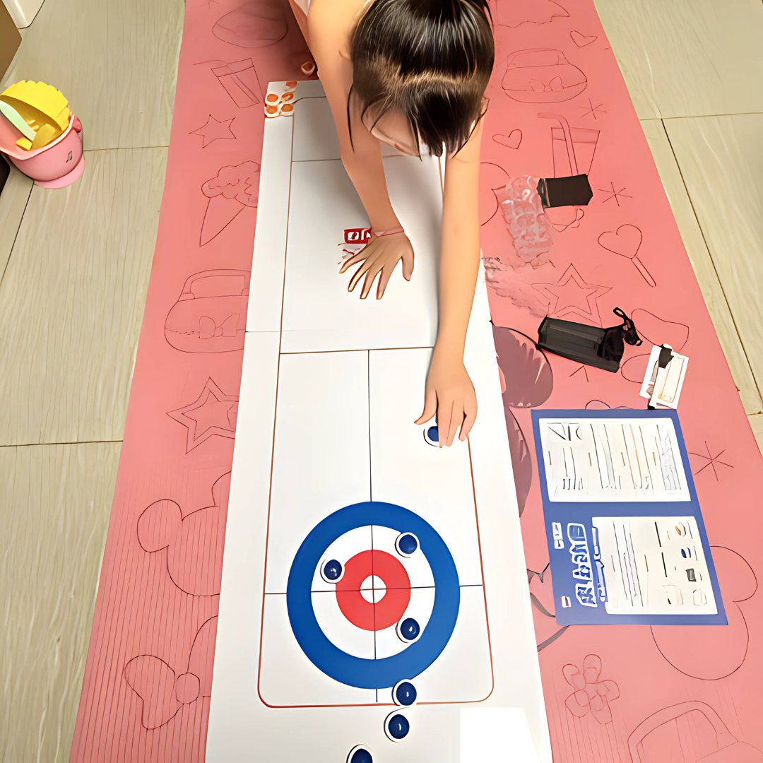 Indoor Kids Toys Curling Game Set