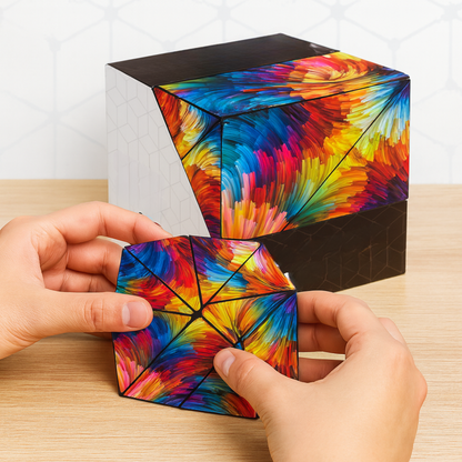 Puzzle Cube Magnetic Folding Fidget Toy