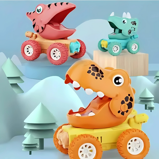 Kids Dinosaur Toys Monster Truck Set