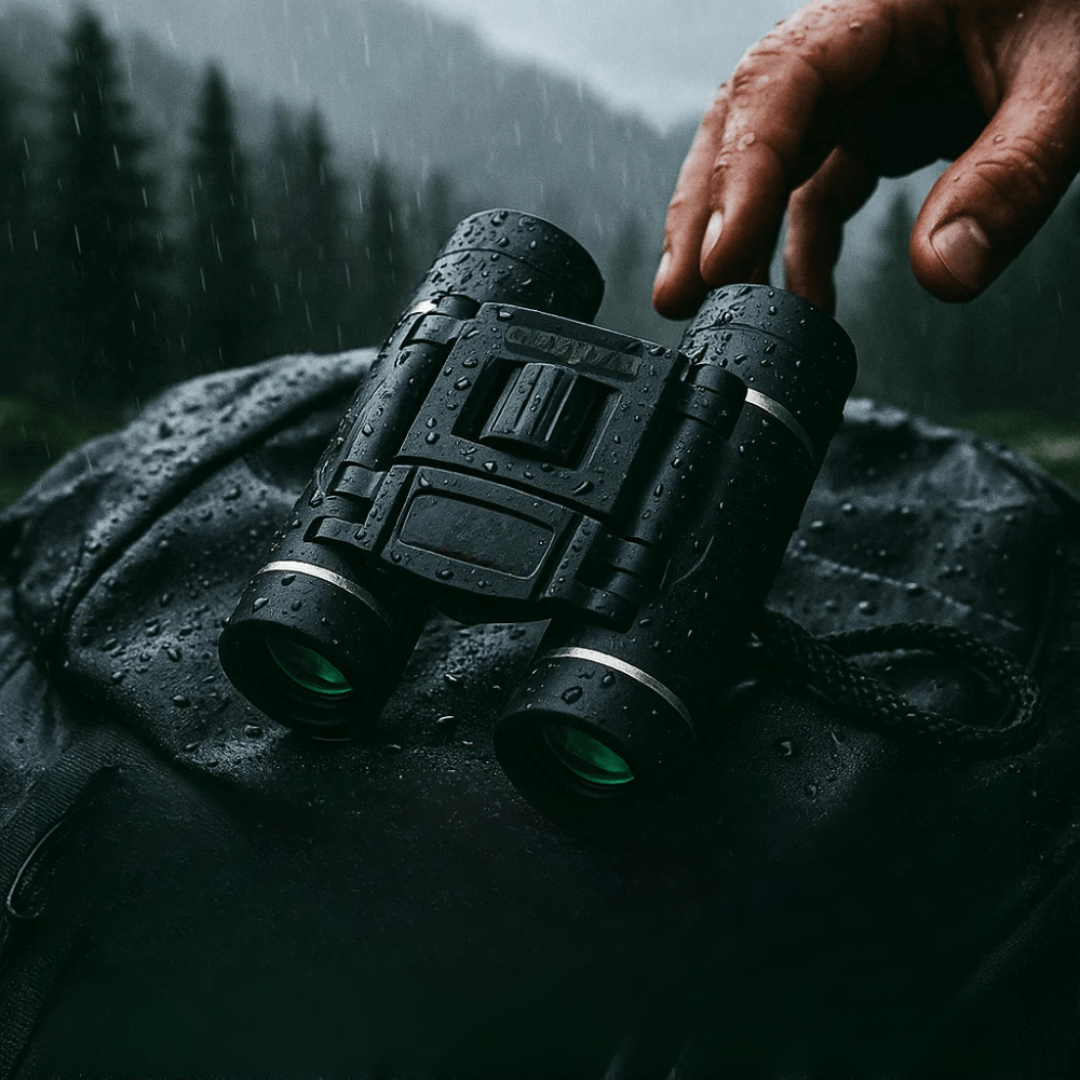 High Power Compact Travel Binoculars