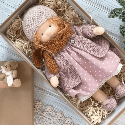 Doll Handmade Soft Plush Waldorf Toy