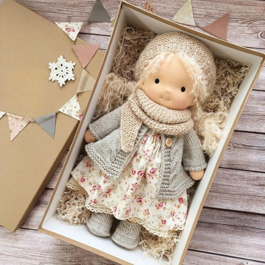 Doll Handmade Soft Plush Waldorf Toy