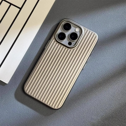 Phone Case Slim Shockproof Ribbed Matte