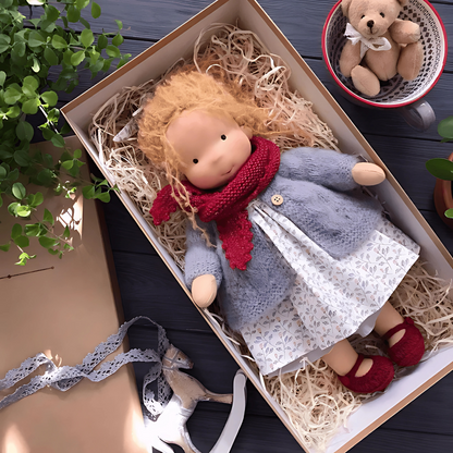 Doll Handmade Soft Plush Waldorf Toy