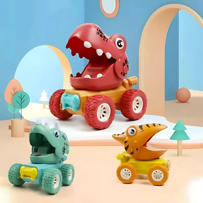 Kids Dinosaur Toys Monster Truck Set