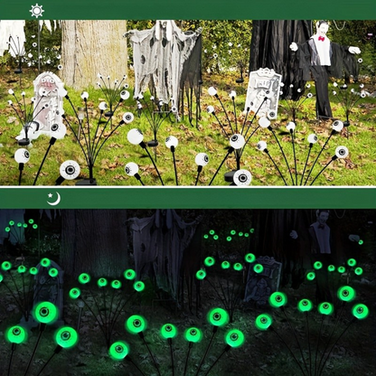 Garden Lights Solar LED Halloween Orbs