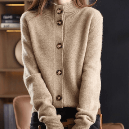 Sofia - Luxurious Cashmere Knit Cardigan