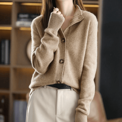 Sofia - Luxurious Cashmere Knit Cardigan