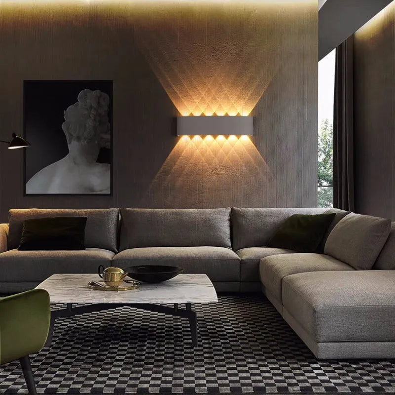 Wall Light Modern White LED Waterproof Lamp