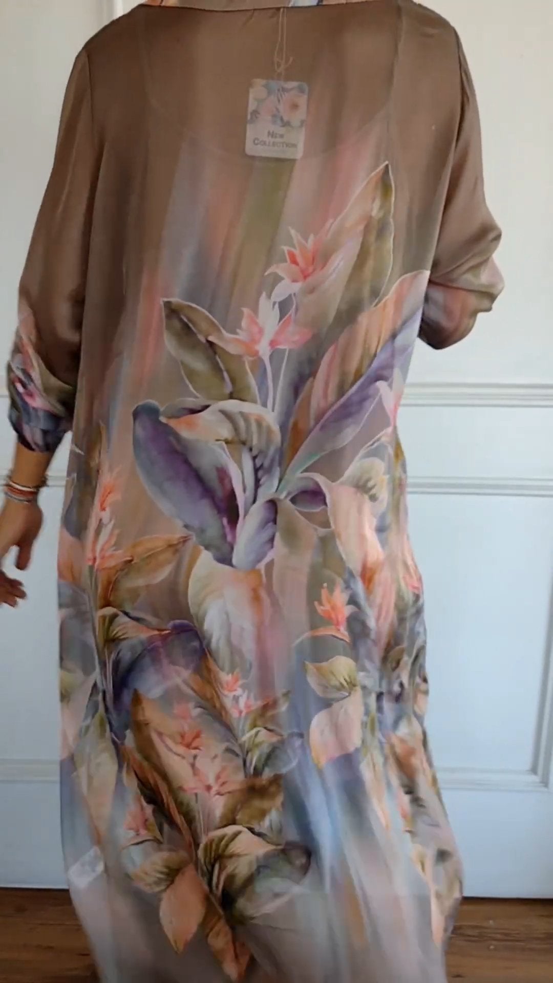 Isalyn | Comfy Printed, Sheer Dress