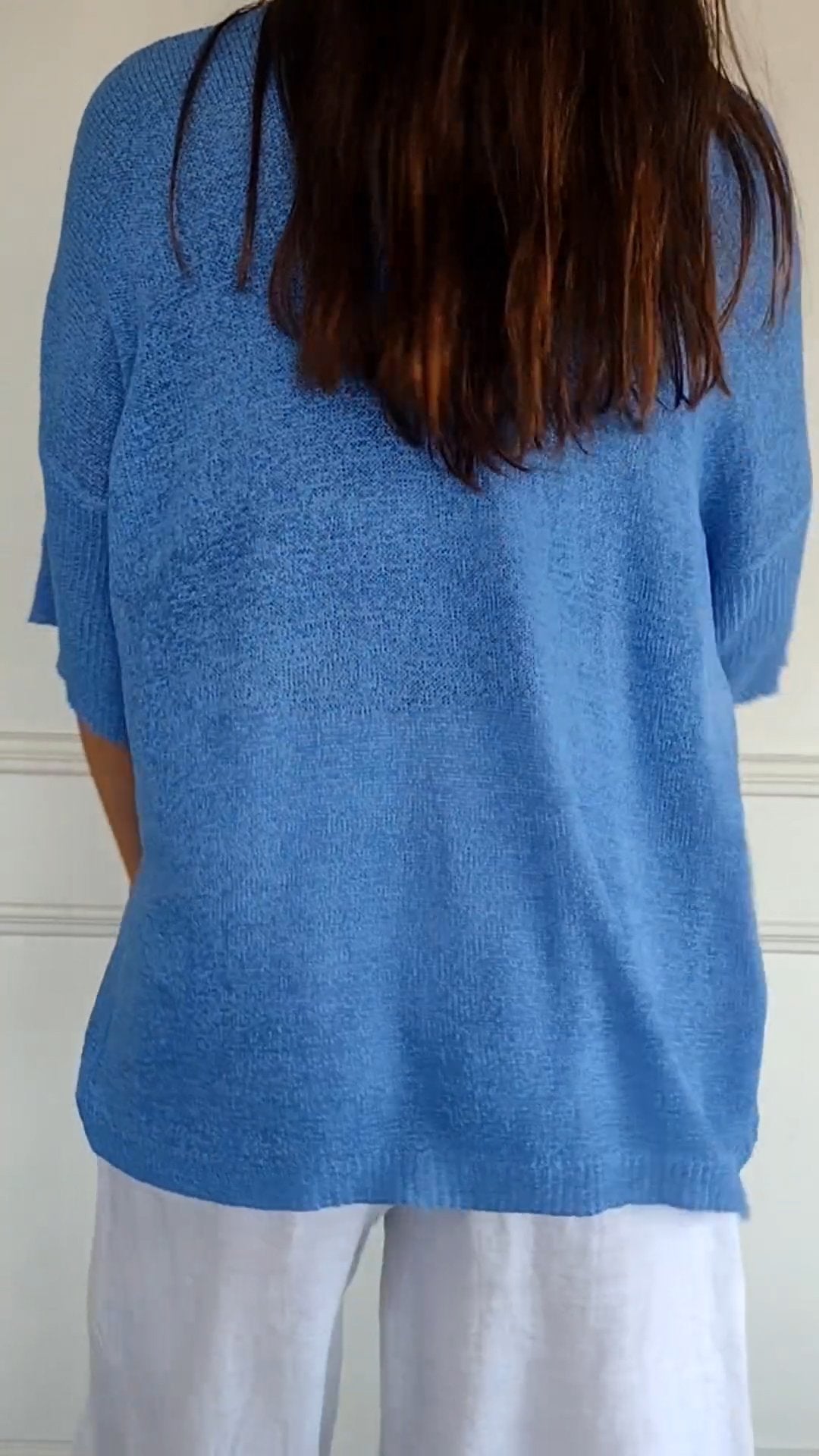Anna - Knit Top with V-Neck